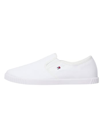Tommy Hilfiger Shoes Leder-Sneakers in Weiß