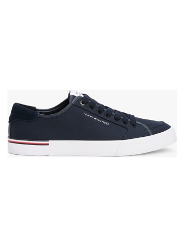 Tommy Hilfiger Shoes Leder-Sneakers in Dunkelblau