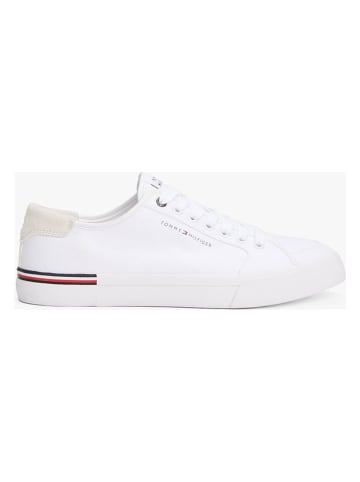 Tommy Hilfiger Shoes Leder-Sneakers in Weiß