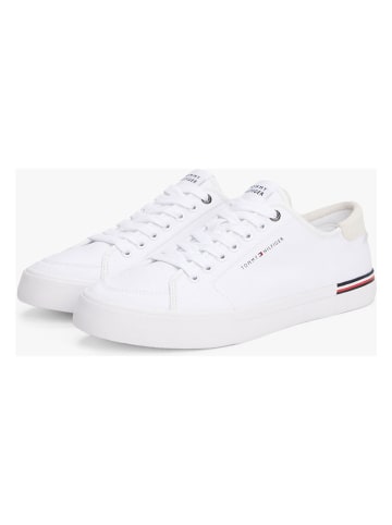 Tommy Hilfiger Shoes Leder-Sneakers in Weiß