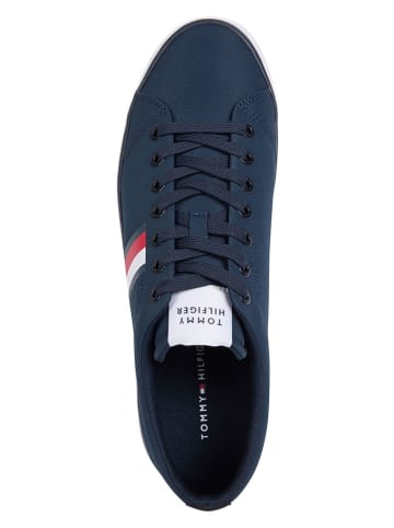Tommy Hilfiger Shoes Leder-Sneakers in Dunkelblau