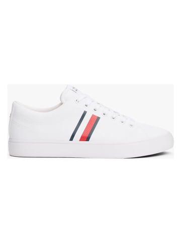 Tommy Hilfiger Shoes Leder-Sneakers in Weiß