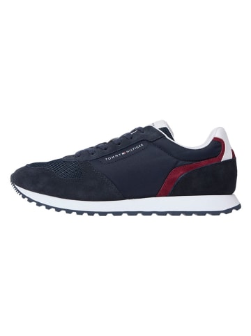 Tommy Hilfiger Shoes Leder-Sneakers in Dunkelblau