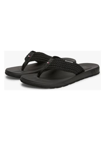 Tommy Hilfiger Shoes Zehentrenner in Schwarz