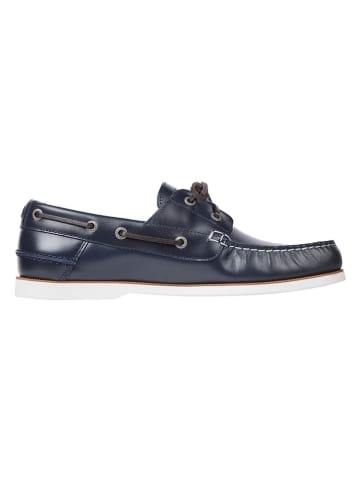 Tommy Hilfiger Shoes Leder-Mokassins in Dunkelblau