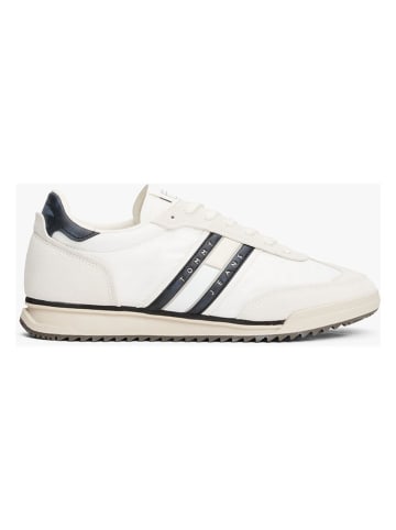 Tommy Hilfiger Shoes Leder-Sneakers in Creme