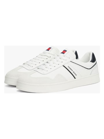 Tommy Hilfiger Shoes Leder-Sneakers in Weiß