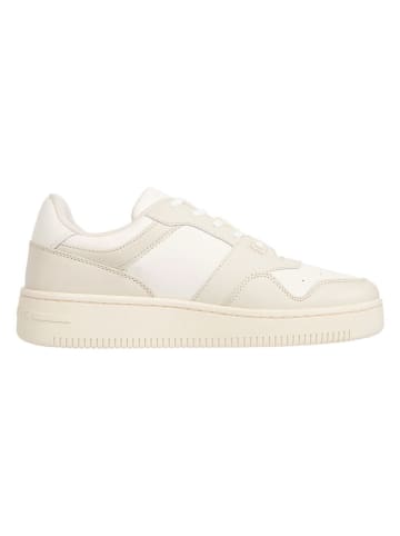 Tommy Hilfiger Shoes Leder-Sneakers in Creme/ Beige