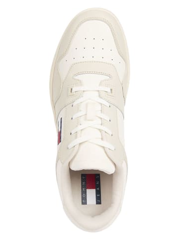 Tommy Hilfiger Shoes Leder-Sneakers in Creme/ Beige