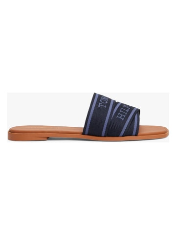 Tommy Hilfiger Shoes Pantoletten in Dunkelblau