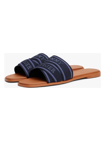 Tommy Hilfiger Shoes Pantoletten in Dunkelblau