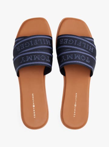 Tommy Hilfiger Shoes Pantoletten in Dunkelblau