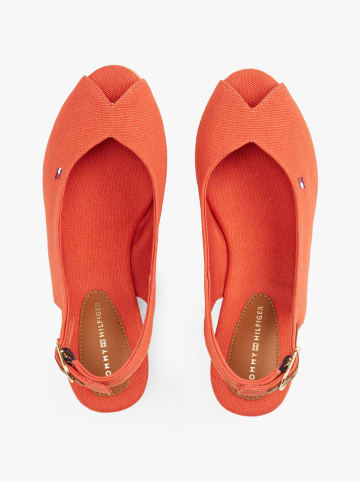 Tommy Hilfiger Shoes Keilpeeptoes in Lachs