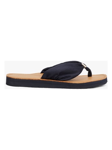 Tommy Hilfiger Shoes Zehentrenner in Schwarz