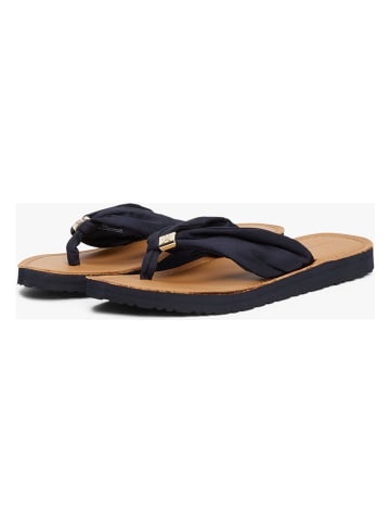 Tommy Hilfiger Shoes Zehentrenner in Schwarz