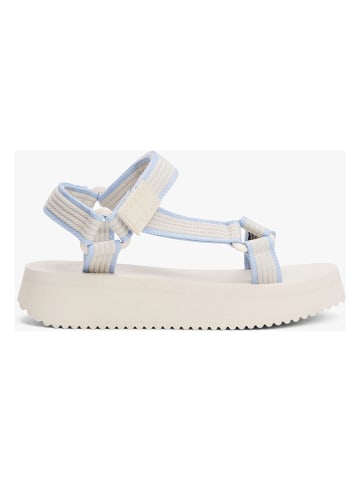 Tommy Hilfiger Haksandalen wit/lichtblauw