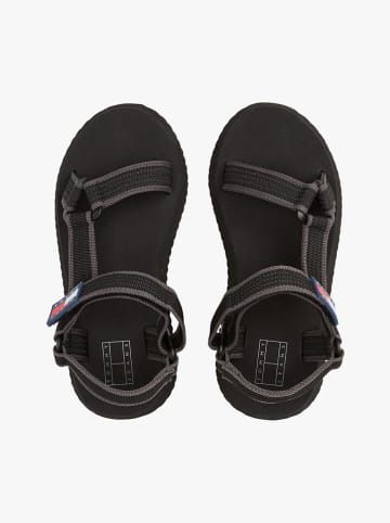 Tommy Hilfiger Shoes Sandaletten in Schwarz/ Grau
