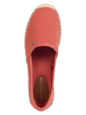 Tommy Hilfiger Espadryle w kolorze łososiowym
