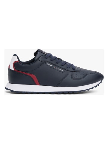 Tommy Hilfiger Shoes Leder-Sneakers in Dunkelblau