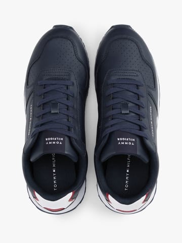 Tommy Hilfiger Shoes Leder-Sneakers in Dunkelblau