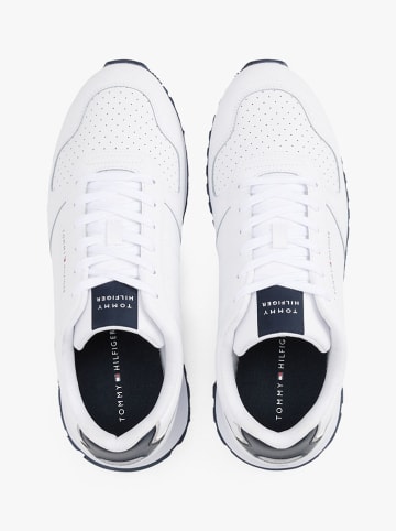 Tommy Hilfiger Shoes Leder-Sneakers in Weiß