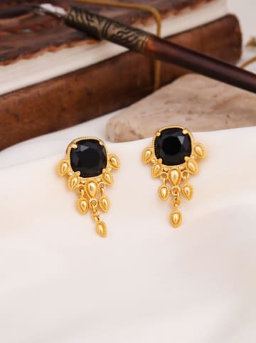 L'Atelier de Gaia Vergold. Ohrstecker mit Edelsteinen