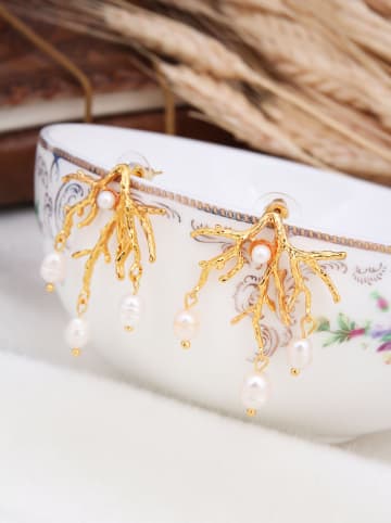 L'Atelier de Gaia Ohrstecker mit Perlen
