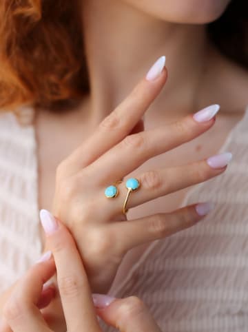 L'Atelier de Gaia Vergold. Ring mit Edelsteinen