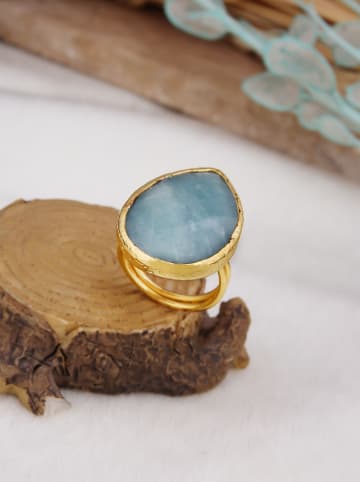 L'Atelier de Gaia Vergold. Ring mit Edelstein