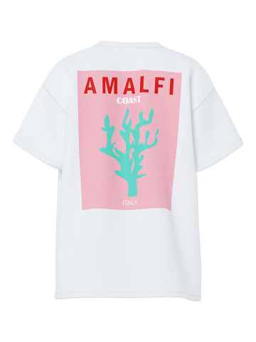 Pieces Shirt "Alifi" wit/meerkleurig