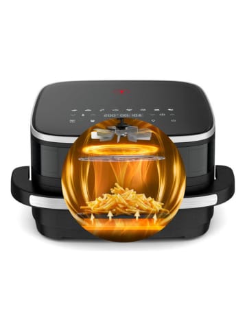 Tefal Heißluft-Fritteuse FW4018 "Easy Fry XL Surface" in Schwarz - 4 l