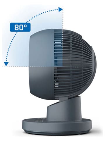 Rowenta Tischventilator QV2540 "Turbo Twist Compact" in Dunkelblau