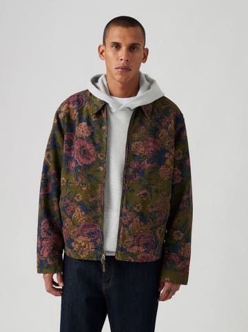 Levi's Kurtka przejściowa w kolorze oliwkowo-jasnoróżowym