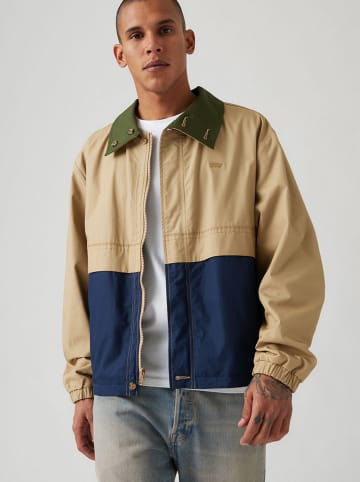 Levi's Tusssenjas beige/donkerblauw