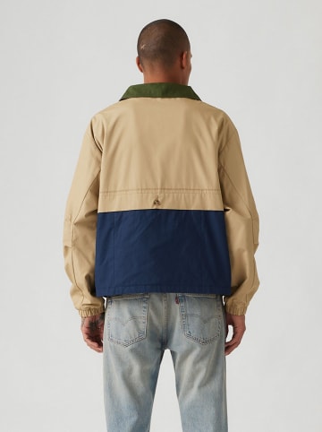 Levi's Übergangsjacke in Beige/ Dunkelblau