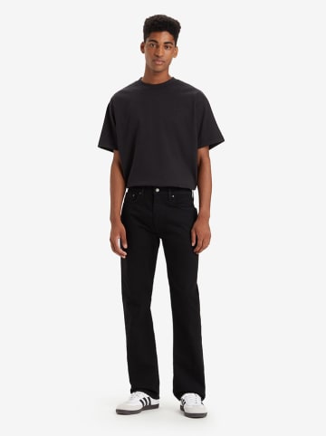 Levi's Dżinsy "527" - Slim fit - w kolorze czarnym