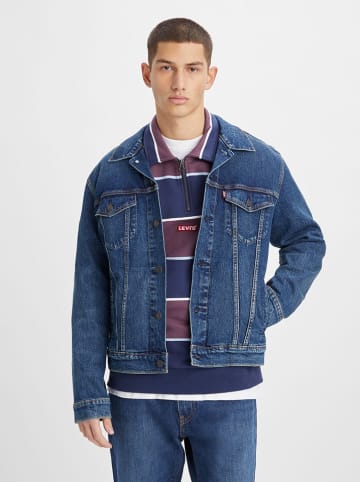 Levi's Kurtka dżinsowa w kolorze granatowym