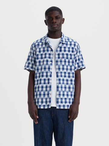 Levi's Blouse donkerblauw/wit