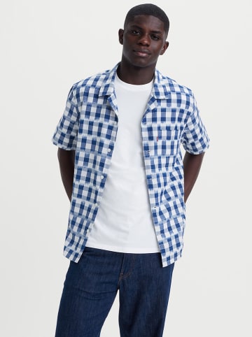 Levi's Blouse donkerblauw/wit