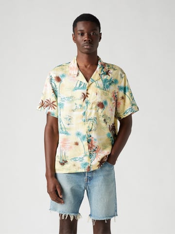 Levi's Koszula w kolorze żółto-turkusowym