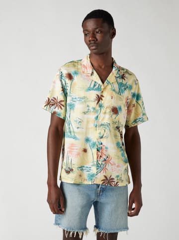 Levi's Koszula w kolorze żółto-turkusowym
