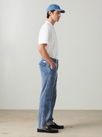 Levi's Spodnie chino w kolorze niebieskim