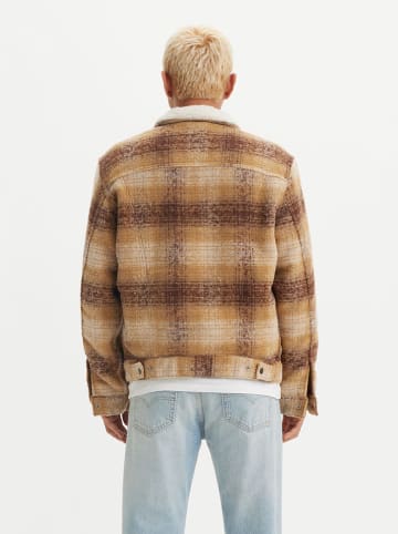 Levi's Kurtka koszulowa w kolorze beżowo-brązowym