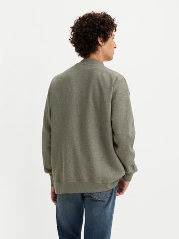 Levi's Cardigan in Grau/ Oliv