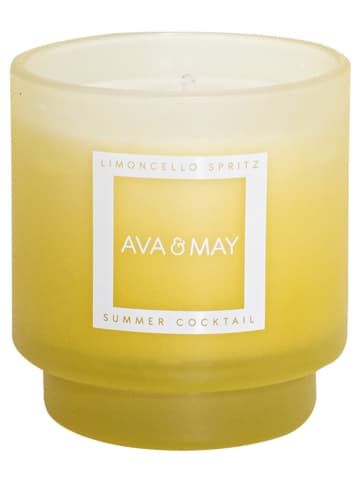 AVA & MAY Duftkerze "Limoncello Spritz" in Gelb - 200 g