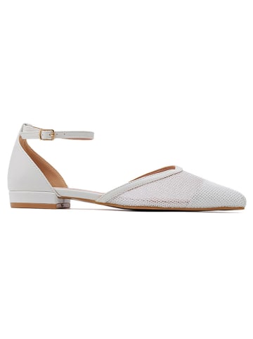 Sixth Sens Ballerinas in Creme