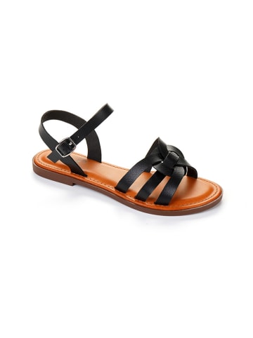 C'M Sandalen in Schwarz