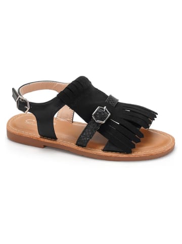 C'M Sandalen in Schwarz