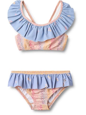 Wheat Bikini "Bothilda" w kolorze błękitno-jasnoróżowym