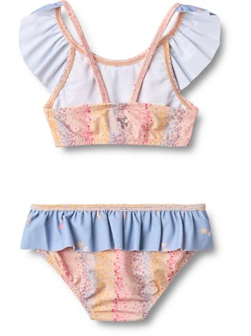 Wheat Bikini "Bothilda" w kolorze błękitno-jasnoróżowym